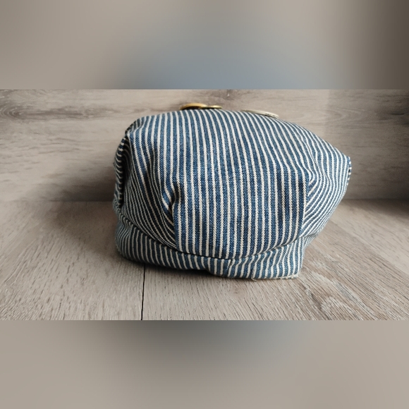 Vintage Old Railroad Conductor Hat Engineer 9 Collector Buttons Men's Medium - Picture 9 of 16